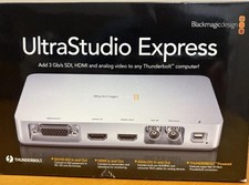 Blackmagic Design UltraStudio Express Thunderbolt Video Capture Playback I/O