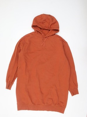 Damenpullover Hoodie UK Größe 12 Threadbare Orange