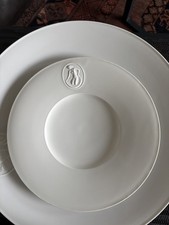 6 x KPM ARKADIA  Speiseteller, klein, Aphrodite weiss selten!