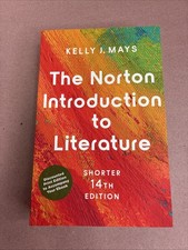 The Norton Introduction to Literature 14th ed...