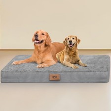 Indestructible Dog Beds for Large Dogs Orthopedic, Chew Proof Dog Bed 42 Inch...