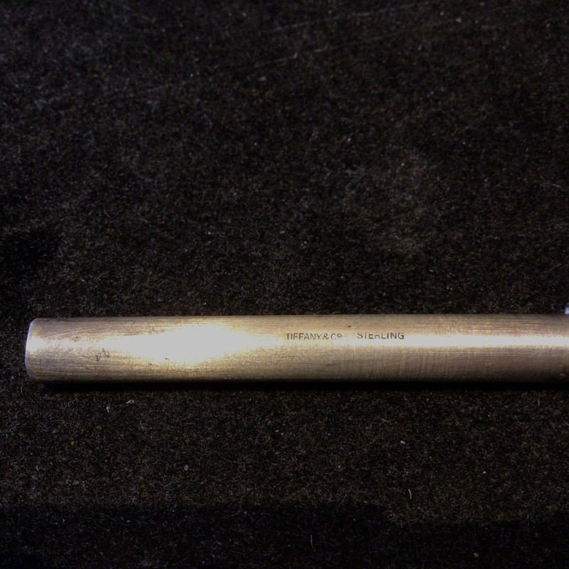 Tiffany & Co. Sterling Silver Toothpaste Tube Key Squeezer in Pouch & Box