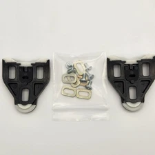 LOOK DELTA Cleats 0° Degree Float With Hardware Black OPEN PACKAGE