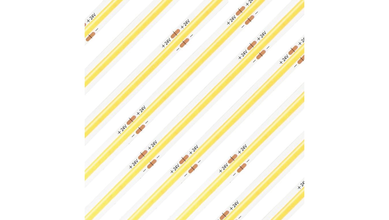 Taśma LED BY-038 СВЕТОДИОДНЫЙ COB 24V 5m IP20 NW