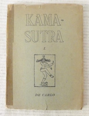 KAMASUTRA - De Carlo edizione Edigraf Roma 1945
