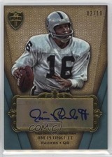 2012 Topps Supreme Auto Green 2/10 Jim Plunkett #SA-JP Auto 3mx