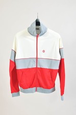 Vintage 90s Red White Full Zip Tracksuit Size M L L
