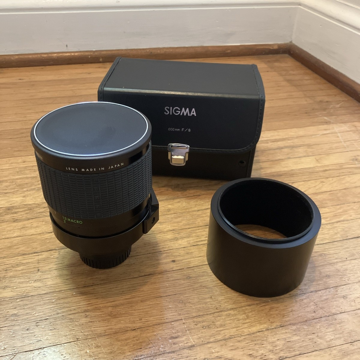 600mm Lens Tele Macro SIGMA MIRROR-TELEPHOTO MULTI-COATED 1:8 F