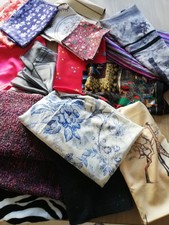 Großes Konvolut Stoffe Baumwolle, Chintz, Brocante, Seide, Plüsch alles Top