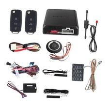 EC002-V-NS Passive keyless Entry PKE car Alarm Push Button Start Remote