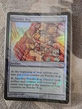Mtg Foil Powder Keg DCI Still In Package