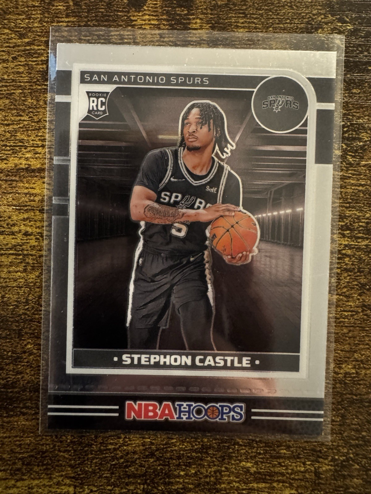 2024 Panini NBA Hoops Rookies Premium Chrome Stephon Castle #234 Rookie RC