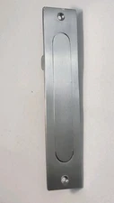 Large Pocket Door Edge Pull - Thick Heavy Stainless Steel 6.25 X 1.25” Recessed
