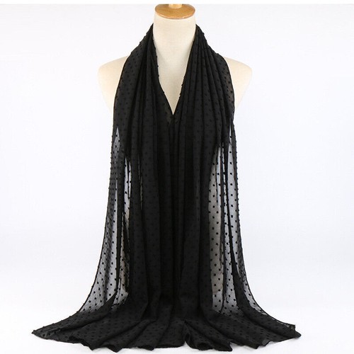 Ladies Hijab Chiffon Plain Shawls Wraps Headband Women Muslim Scarf Scarves New - Picture 16 of 31