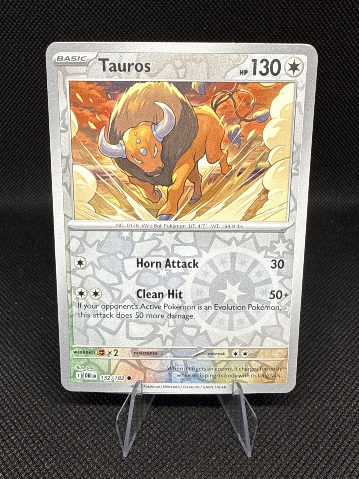 Tauros | 152/182 | Pokemon | Destined Rivals | Reverse Holo | 50% off 2nd Card