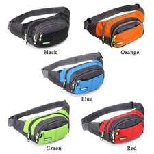 NEW Sport Running Travel Bum Bag Nylon Waist Belt Pack for Women and Men