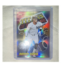 Topps 2026 Series 1 Titans of the Game Insert Aaron Judge #TOG-3 Yankees