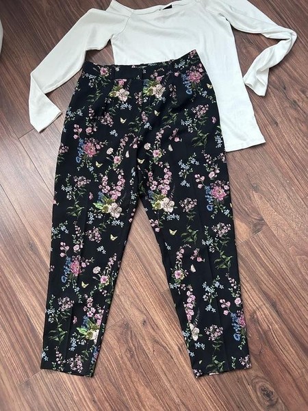 Women American Vintage Trousers Black Artificial