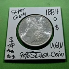 1884 O Morgan Dollar IMPRESSIVE CHOICE FROSTY GEM CH BU Ultra SUPER High Grade $
