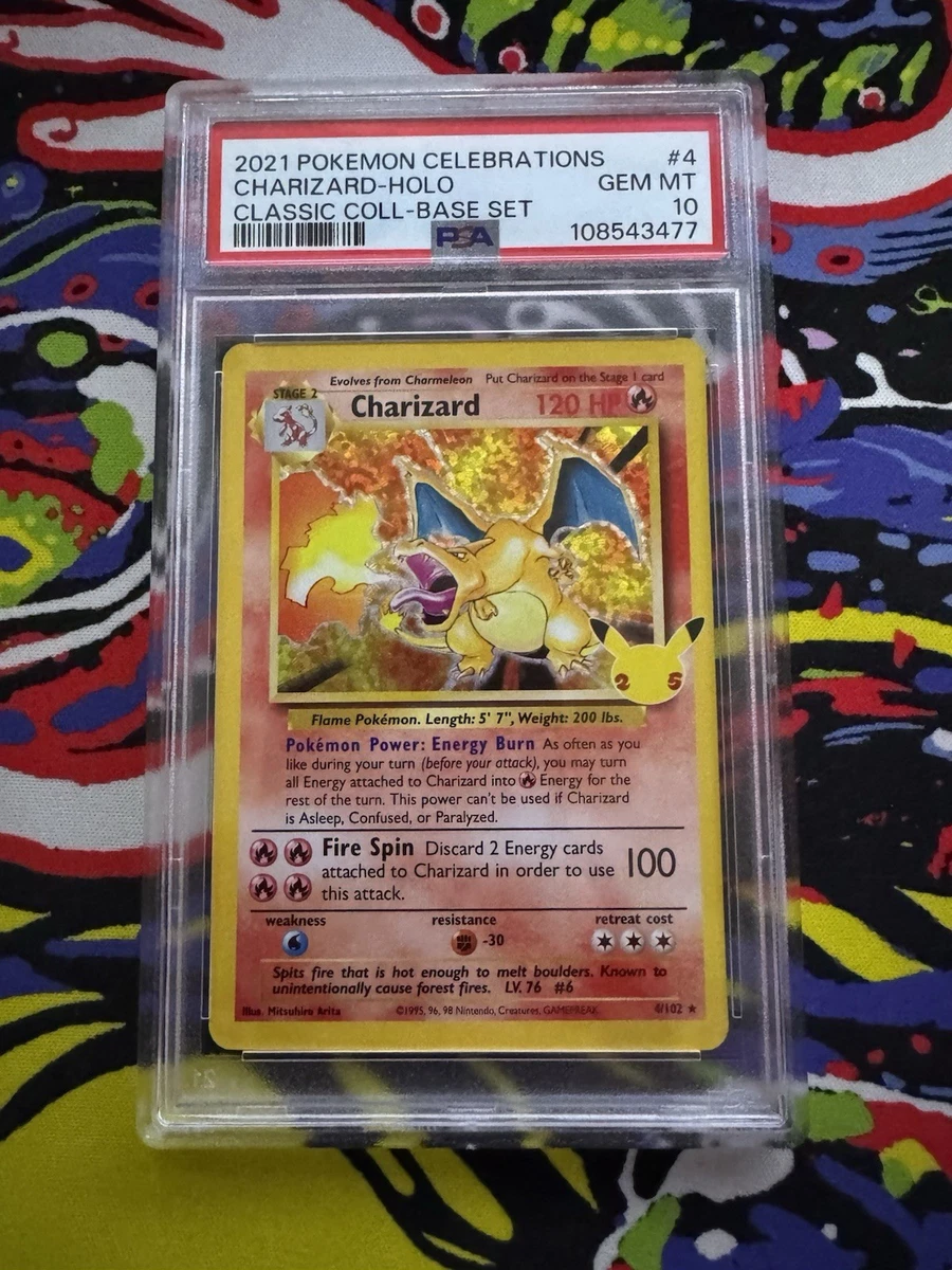 Charizard Pokémon TCG Professional Sports Authenticator (PSA