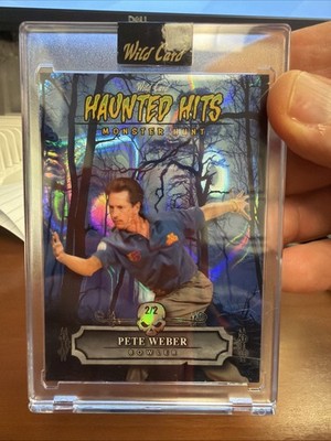 Wild Card Haunted Hits Monster Hunt Pete Weber Pro Bowler 2025 2/2  