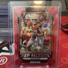 2025 Panini Prizm Draft Picks - New Recruits Arch Manning #22 Red Ice Prizm (RC)