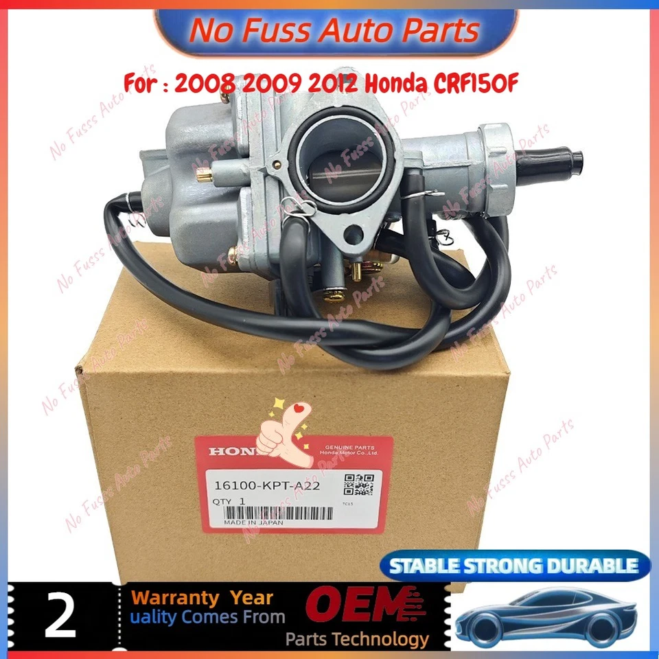 OEM Carburetor 16100-KPT-A22 16100-KPT-A21 For Honda 2008-2012 CRF150F off-road - Image 2 of 4