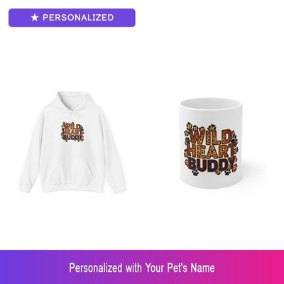 Custom Bengal Cat Pet Lover Gift Set Hoodie Mug Personalized Name Easter Gift