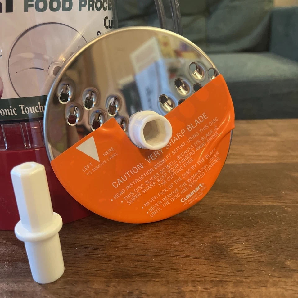 Cuisinart 7 Smart Power Duet 2-1 Food Processor Replacement Parts AFP-7C Red NEW - Image 2 of 4