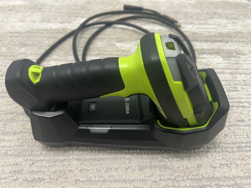 Zebra LI3678 Barcode Scanner Handscanner mit Ladestation Top Zustand OHNE Akku - Bild 3 von 4