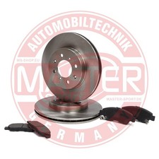 MASTER-SPORT GERMANY Bremsensatz, Scheibenbremse Vorderachse für HONDA