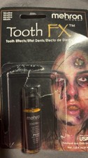 Mehron Tooth FX Brush On Tooth Color For Halloween/SFX, Multi Colors Available