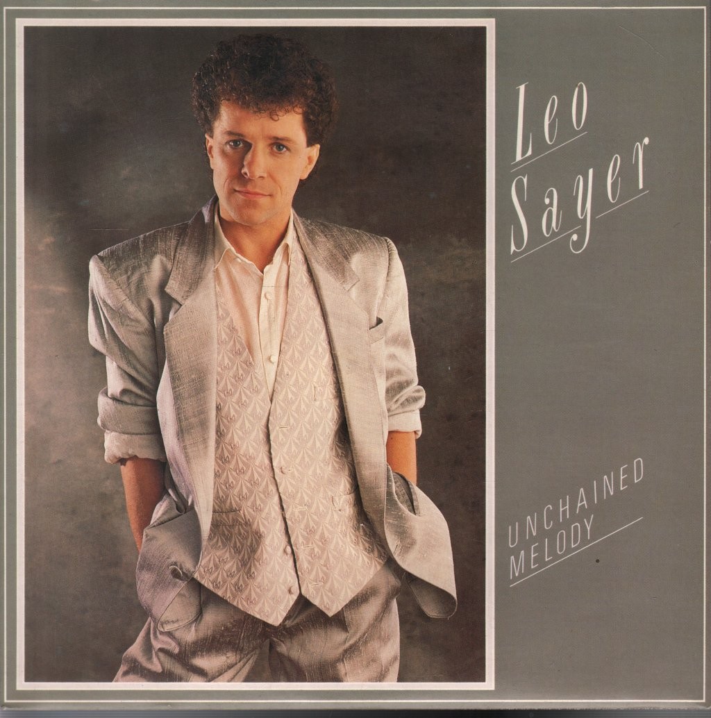 Leo Sayer Unchained Melody 7"" vinyl UK Chrysalis 1985 7"" in pic sleeve LEO3