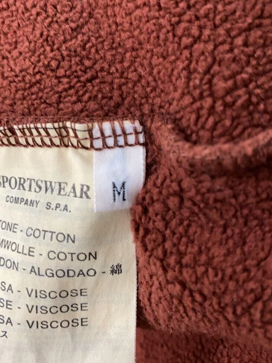 FELPA CON CAPPUCCIO STONE ISLAND ANNI 90 ARCHIVIO M COTONE MARRONE TINTA UNITA usata