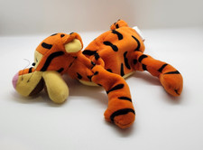 Vintage The Disney Store Winnie The Pooh Mini Bean Bag Tigger 9" Plush
