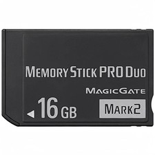 MS 16GB (MARK2) Original Memory Stick Pro Duo High Speed 16gb PSP Camera Memo...