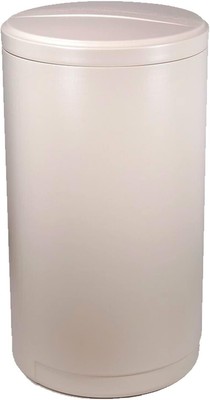18-inch x 40-inch Almond Round Salt Brine Tank for Water Softeners with 2310...