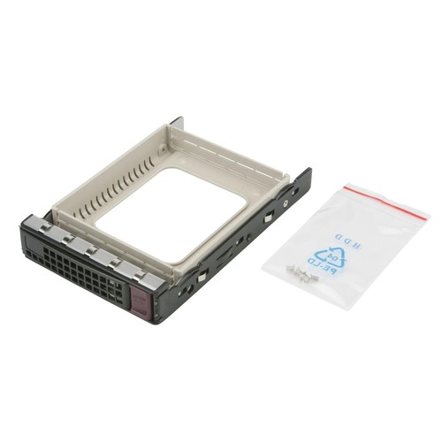 Supermicro MCP-220-00094-0B Black (Gen 6.5) Hot-Swap 3.5" Hard Drive Tray - Picture 2 of 3