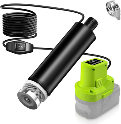 #ad #ad Cordless Submersible Water Pump for Ryobi 18V Li Ion Battery 635GPH Utility Pum $49.01