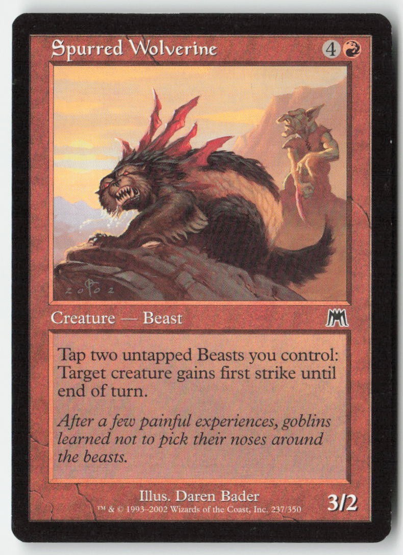 Spurred Wolverine 237 ONS Regular - MP Common