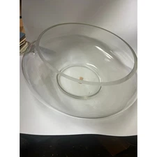 14 PC Moderno Riekes Crisa Punch Bowl Set: 12 Cups, glass Ladle, and Punch Bowl