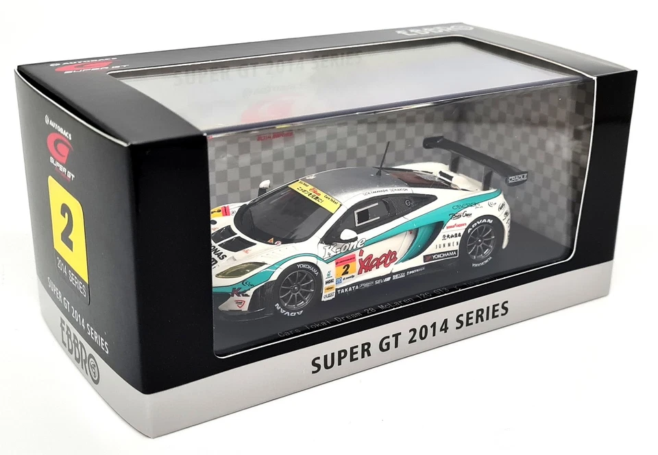 Ebbro 1/43 McLaren 12C GT3 Super GT300 2014 Cars Tokai Dream Syntium Apple #2 - Image 3 of 4