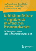 Jan Alexandersson (U. A.) | MobilitäT Und Teilhabe - Begleitdienste Im...