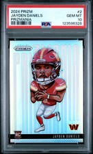 2024 Panini Prizm Prizmania Jayden Daniels #2 PSA 10