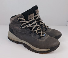 Columbia Newton Ridge Omni Grip Women's Size 9 Waterproof Hiking Boots Gray