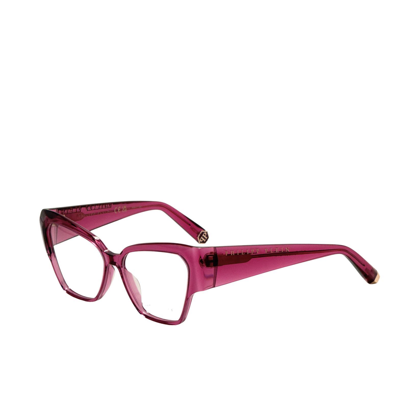 Philipp Plein Womens 55mm Cyclamen Opticals VPP1005501F5 24090₽