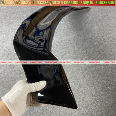 Goingfast Rear Trunk Spoiler Lip For VW Jetta MK3/MK5 - Black Polyurethane (PU), Unpainted, No Drilling - View #13