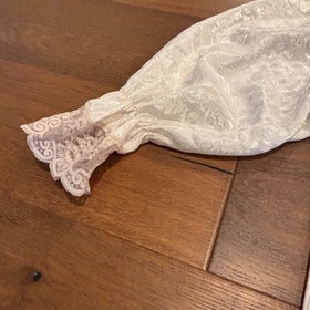 Vintage 80s 90s Colesce Couture Lingerie Romantic Lace Nightgown, Large, USA