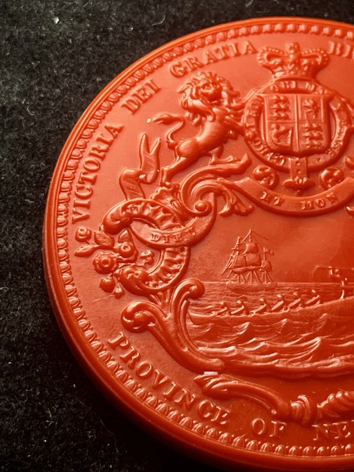 1846 VICTORIA DEI GRATIA BRITANNIAR.REG. F.D PROVINCIA DE NUEVO MUNSTER Nueva Zelanda Foto 4 de 4