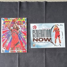 Topps Collin Murray-Boyles Raptors Rookie Card Lot Power Players Gen Now